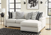 Tampa Furniture Outlet Lutz - Ashley Furniture - Huntsworth Sectional - RAF 2-Piece Sectional with Chaise / Dove Gray - 39702S2